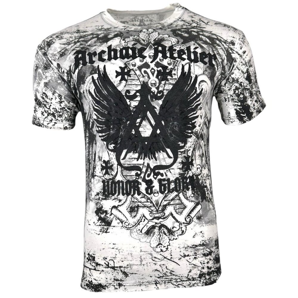 Archaic By Affliction Men's T-shirt Achilles